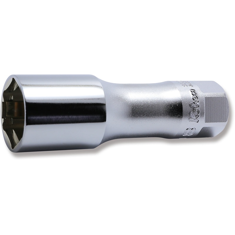 3/8 Sq. Dr. Z-Series 6-Point Clip Type Spark Plug Socket 18mm