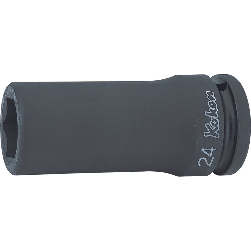 3/4 Sq. Dr. Socket  17mm 6 point Length 100mm