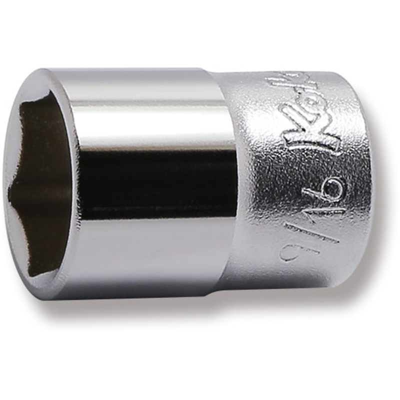 3/8 Sq. Dr. 6-Point SAE Chrome Socket in 9/16"