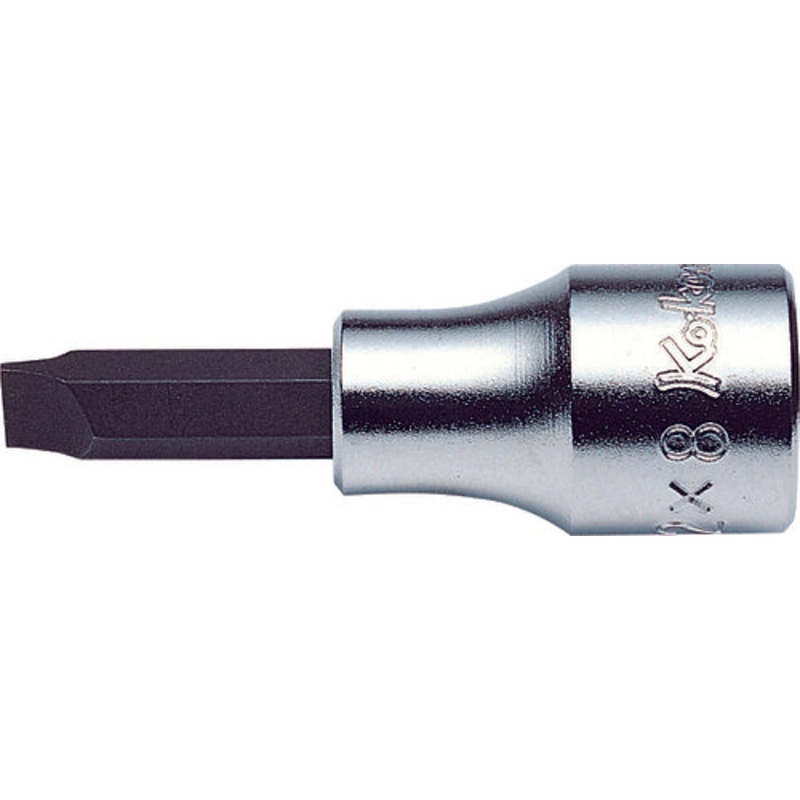 3/8 Sq. Dr. Bit Socket Slotted 1.0X5.5  Length 60mm
