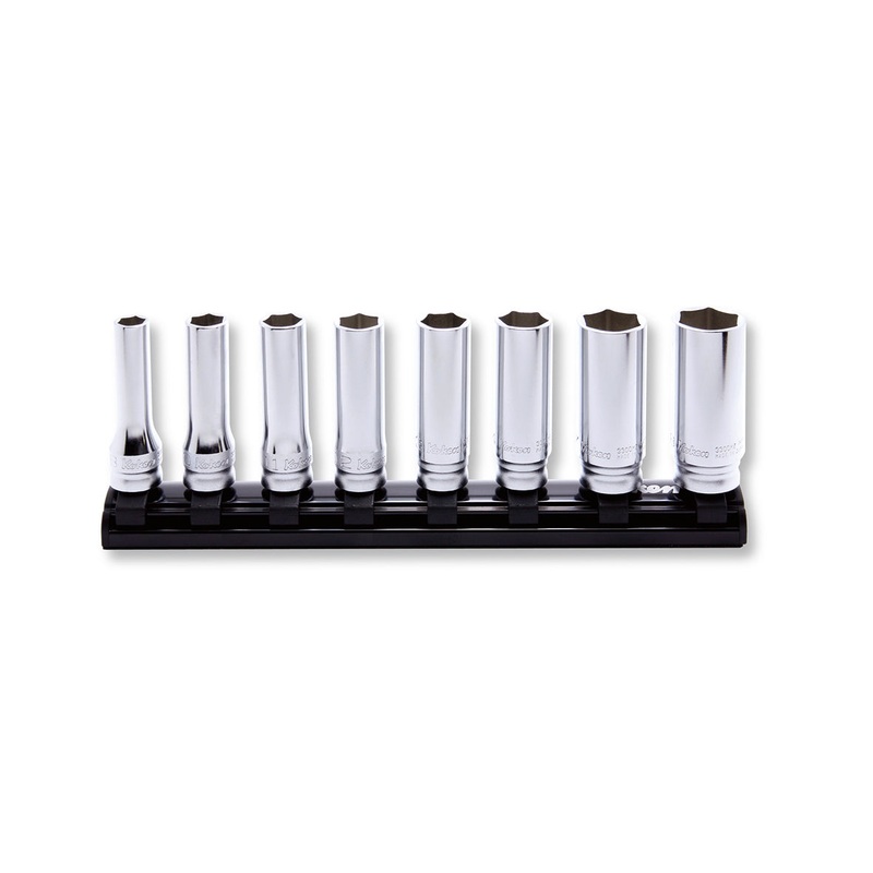 8 Piece 3/8 Sq. Dr. Z-Series 6 Point Deep Metric Socket set  8-19mm
