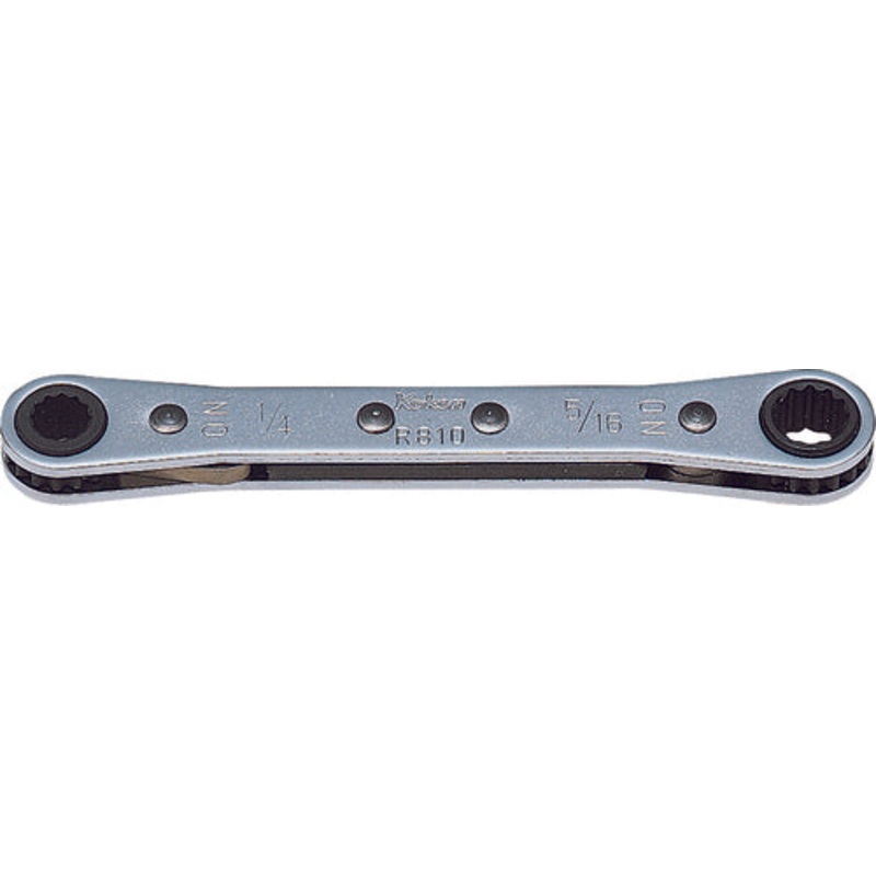 Ratcheting Ring Wrench  1/4x5/16 6 point 108mm Reversible