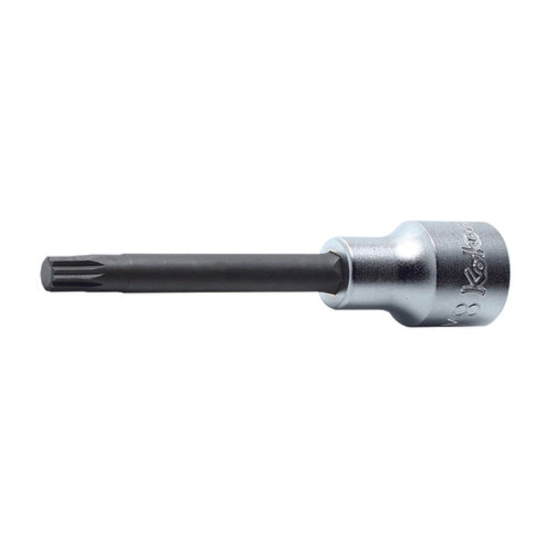 1/2 Sq. Dr. Bit Socket XZN M14 Triple Square Length 100mm