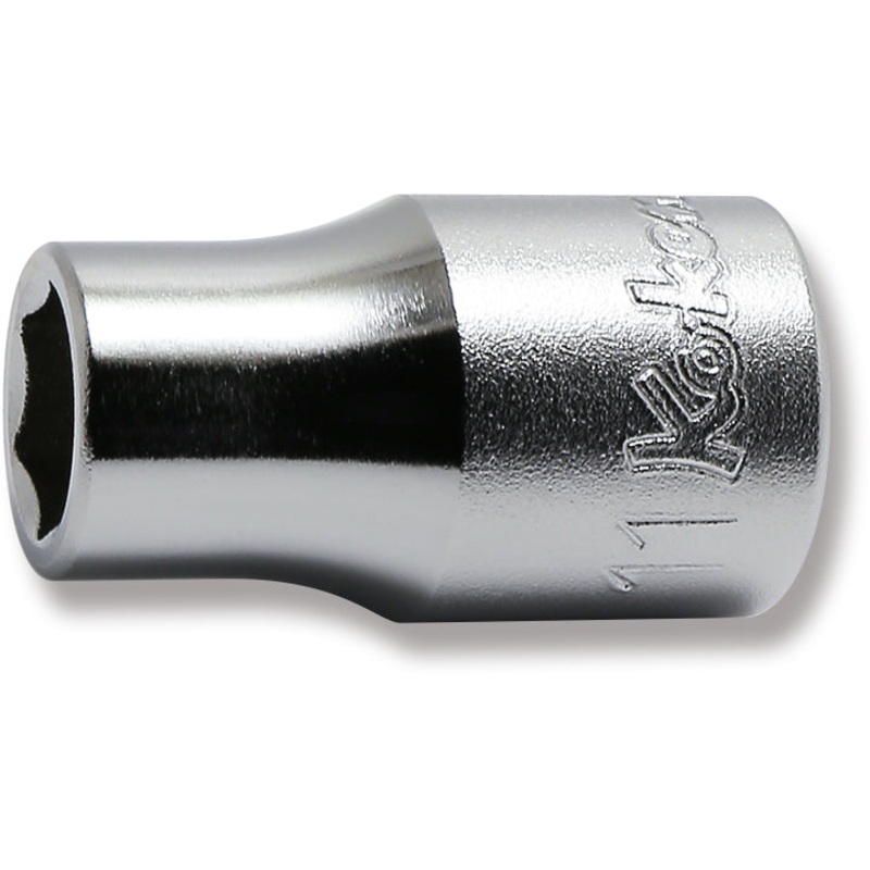 1/2 Sq. Dr. Chrome 6 Point Metric Socket  11mm