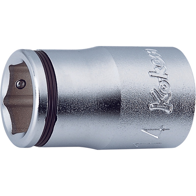 1/2 Sq. Dr. Nut Grip Metric Chrome Socket in 18mm
