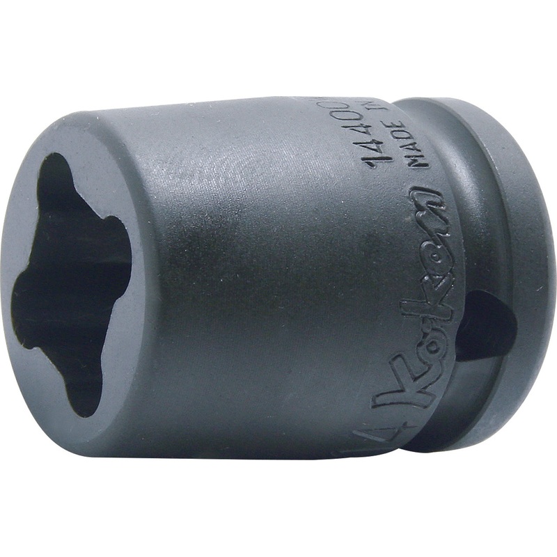 1/2 Sq. Dr. Socket  12mm 4 point Length 38mm