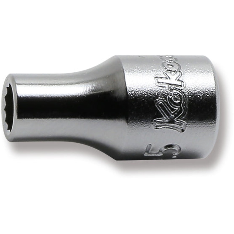 1/4 Sq. Dr. 12 Point chrome SAE Socket  4.5mm