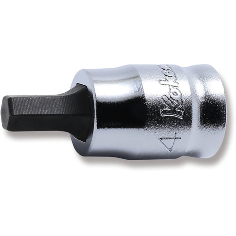 1/4 Sq. Dr. Bit Socket  4mm 6 point Length 25mm Z-series