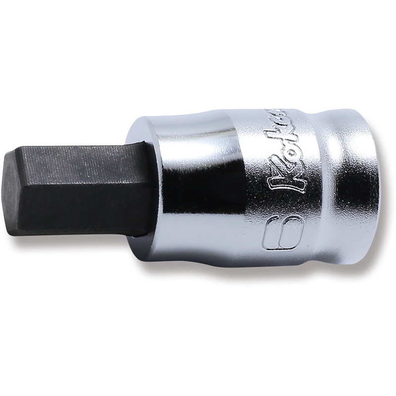 1/4 Sq. Dr. Bit Socket  6mm 6 point Length 25mm Z-series