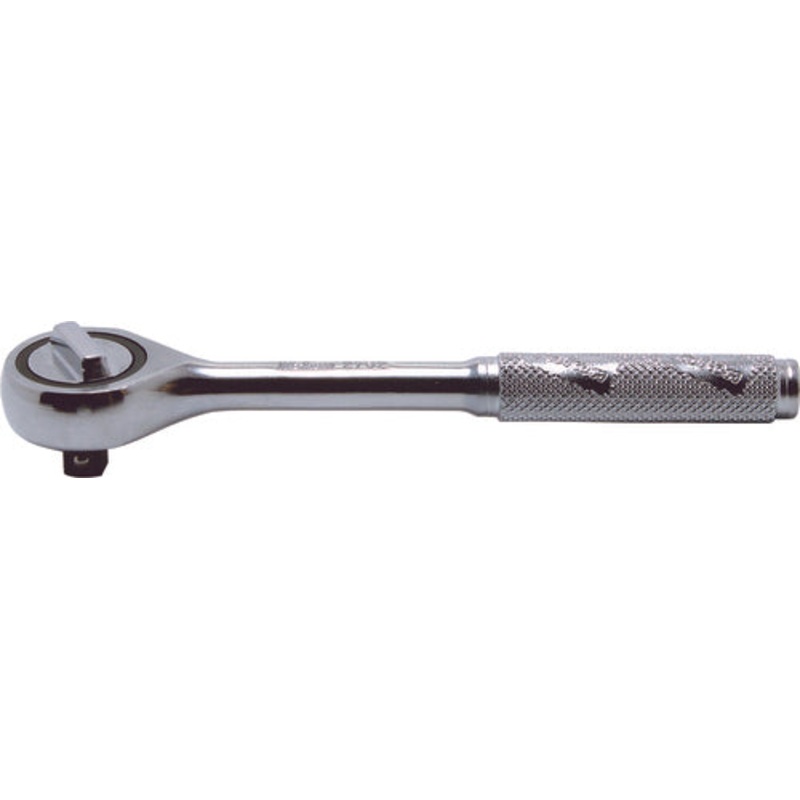 1/4 Sq. Dr. Ratchet Handle  44 teeth  Length 125mm  Metal Handle