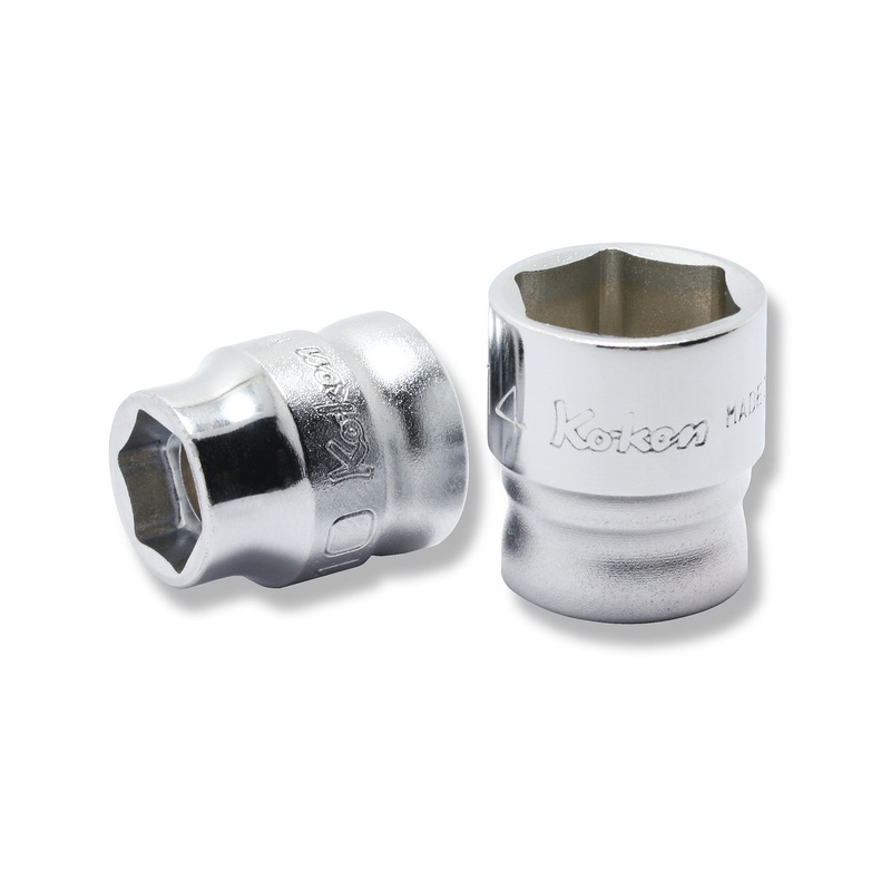 3/8 Sq. Dr. 6-Point Z-Series Metric Chrome Socket in 12mm
