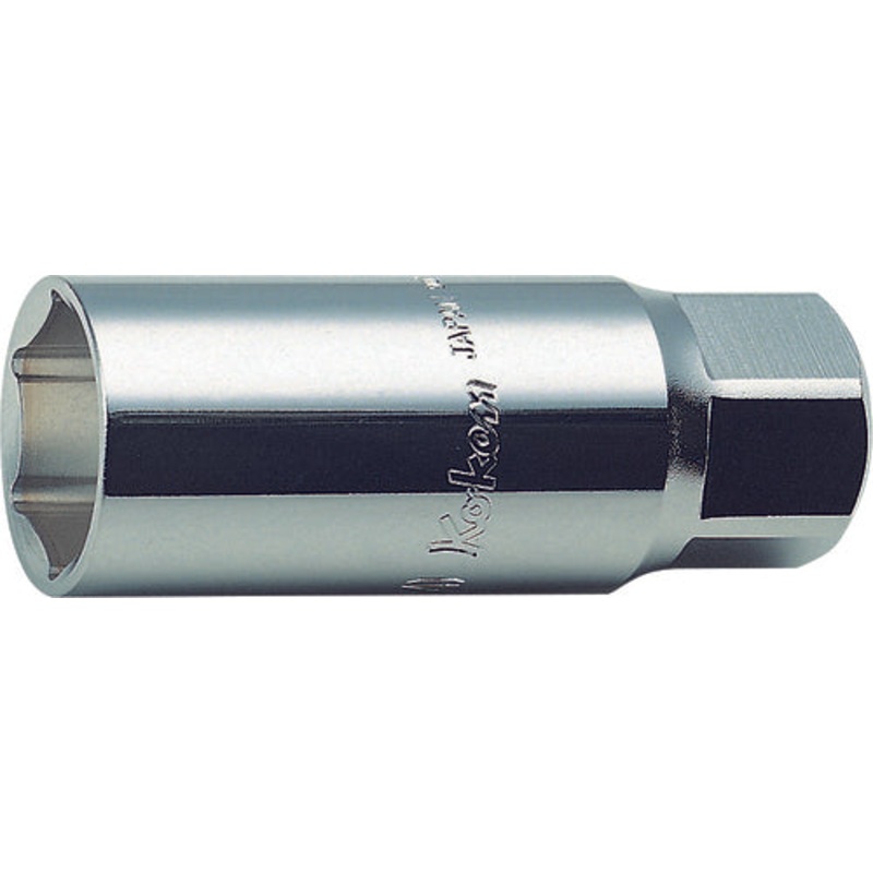 3/8 Sq. Dr. Spark Plug Socket  20.8mm 6 point Length 70mm Rubber