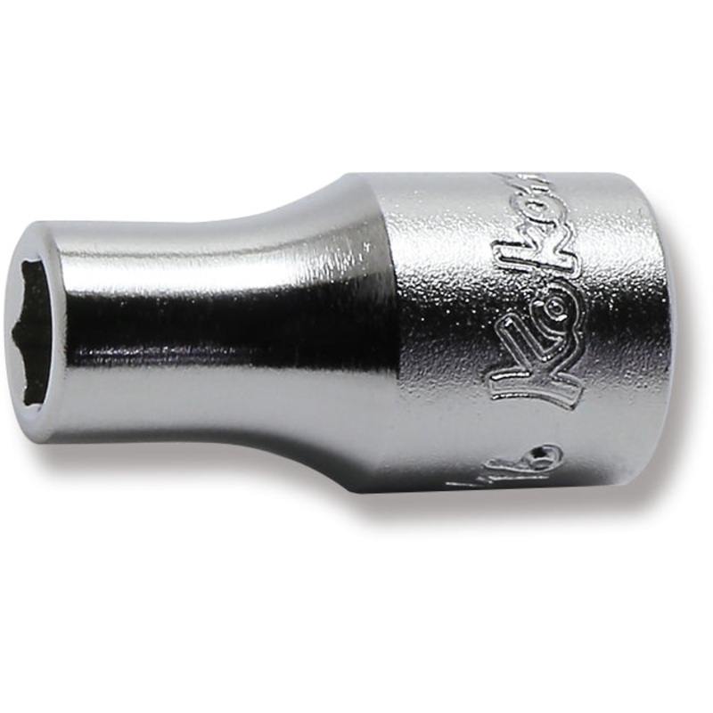 1/4 Sq. Dr. 6 point chrome SAE Socket  3/16
