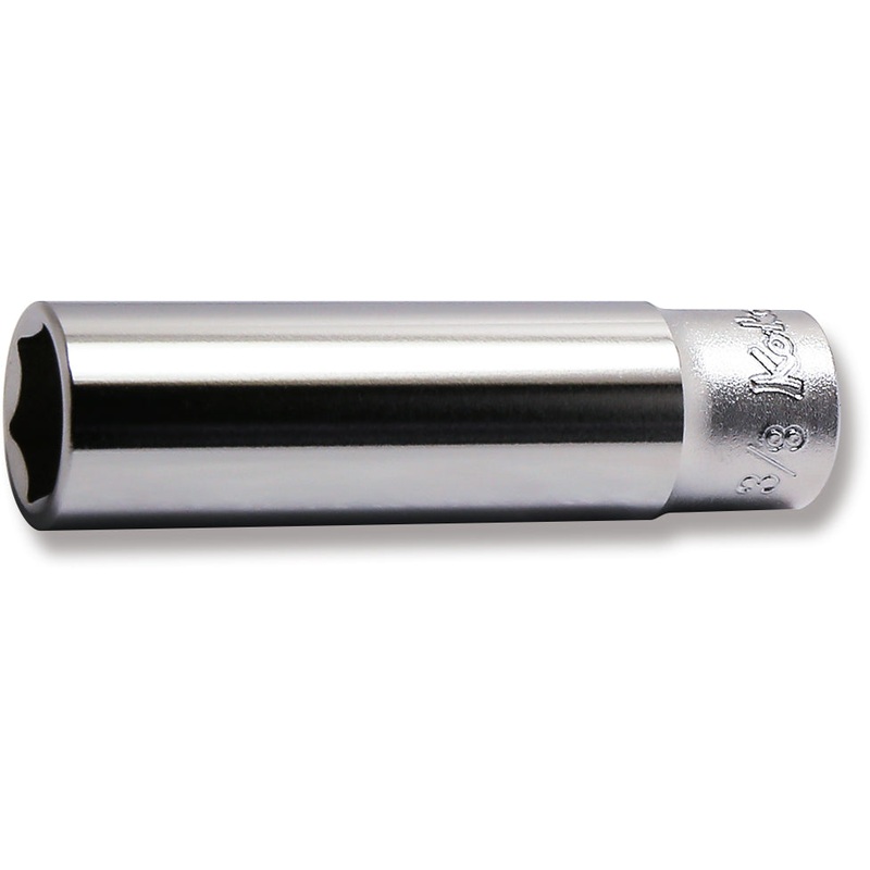 1/4 Sq. Dr. Socket  3/8 6 point Length 50mm