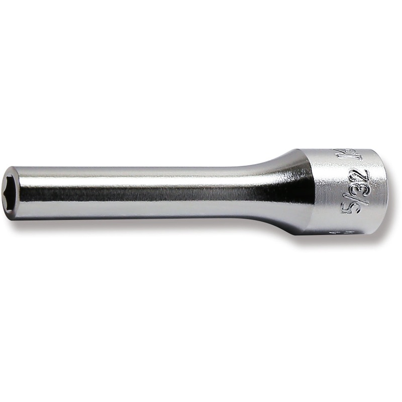1/4 Sq. Dr. Socket  5/32 6 point Length 50mm