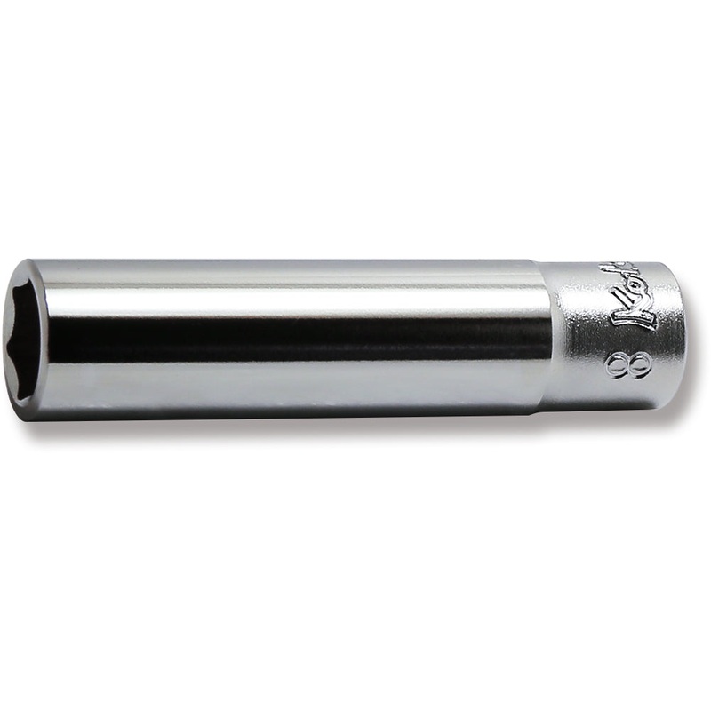 1/4 Sq. Dr. Socket  8mm 6 point Length 50mm