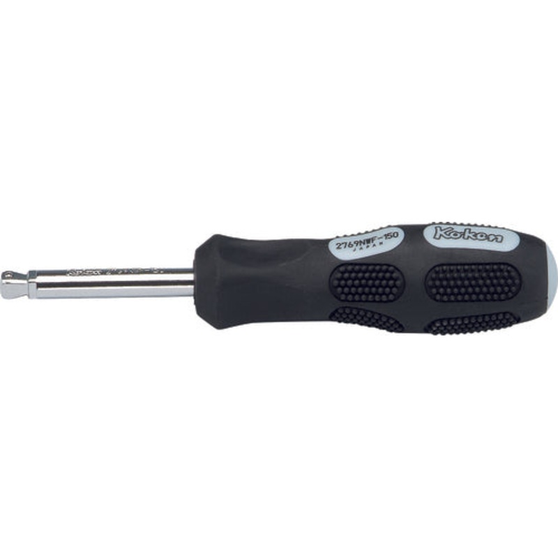 1/4 Sq. Dr. Spinner Handle   Wobble-Fix Length 150mm