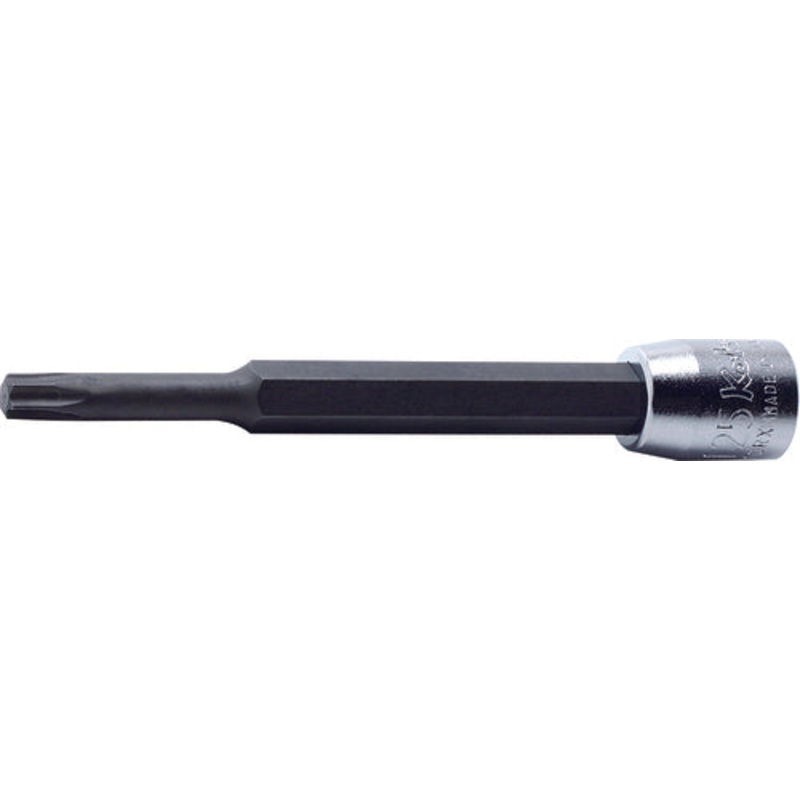1/4 Sq. Dr. TORX T27 Bit Socket - Length 80mm