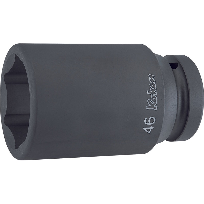 1 Sq. Dr. Socket  1.1/8 6 point Length 108mm Thin walled