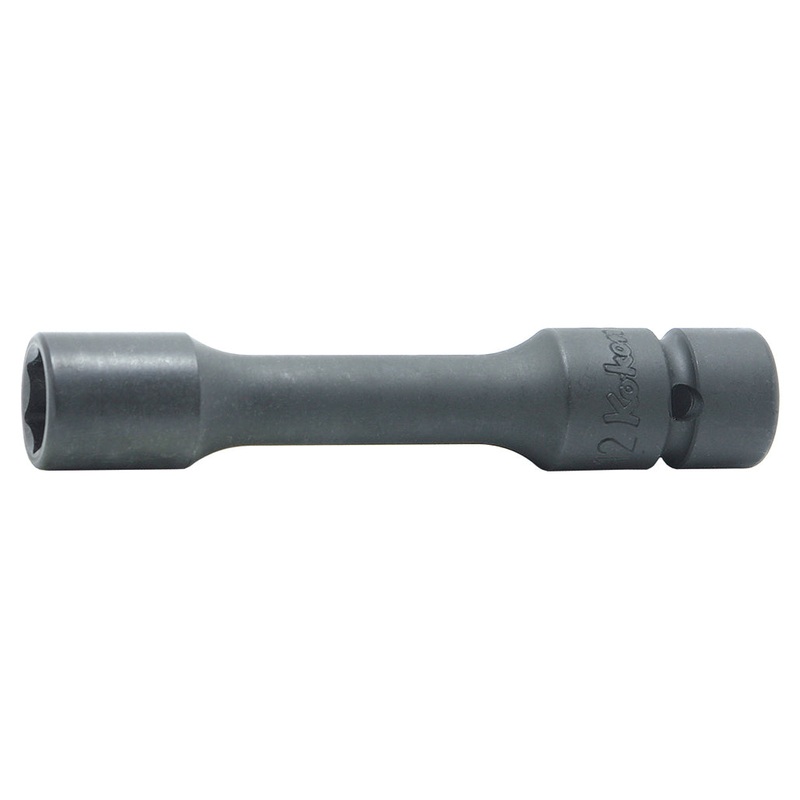 14mm 3/8 Sq. Dr. 6 point Sleeve Drive Extension Socket, 200mm Long