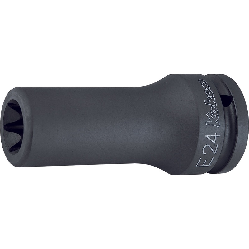 3/4 Sq. Dr. Impact Deep TORX E24 Socket - Length 100mm