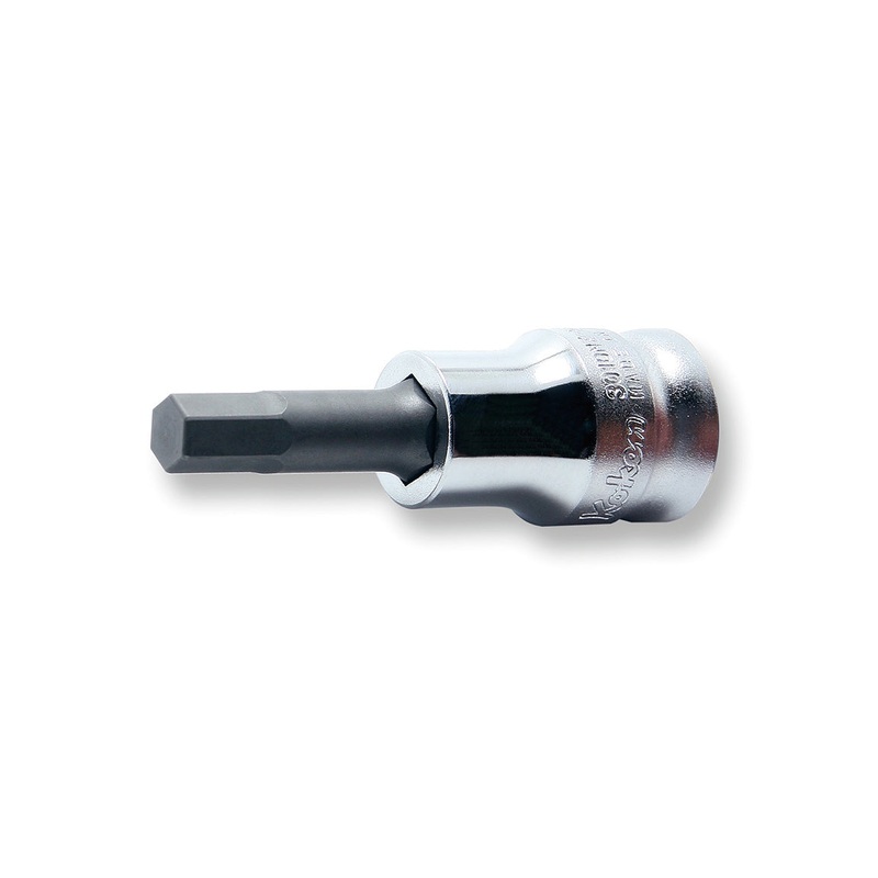 3/8 Sq. Dr. Bit Socket  4mm 6 point Length 50mm Z-series