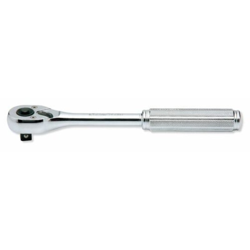 3/8 Sq. Dr. Ratchet Handle  24 teeth  Length 200mm Push Button Metal Handle