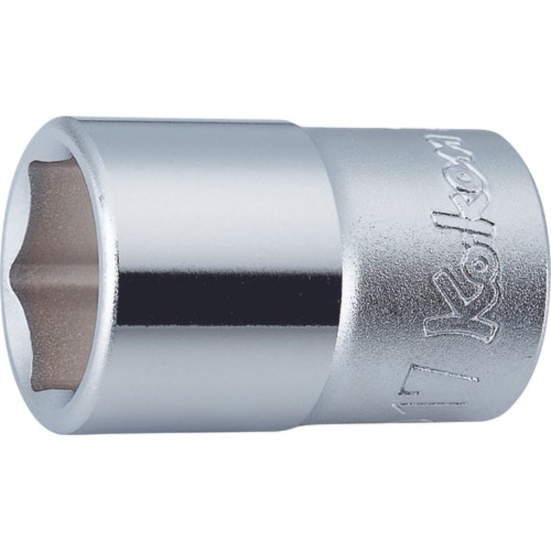 1/2 Sq. Dr. Chrome 6 Point Metric Socket  38mm