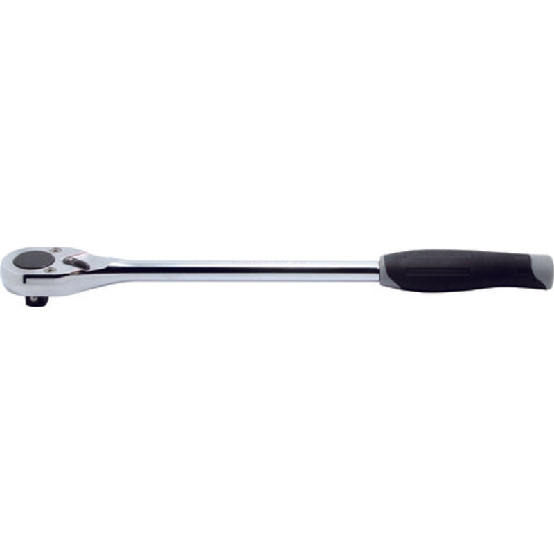 1/2 Sq. Dr. Ratchet Handle  24 teeth  Length 380mm  Plastic Handle