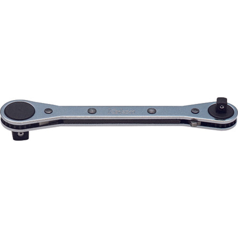 1/4" and 3/8" Sq. Dr. Dual Ratchet Handle - Length 141mm