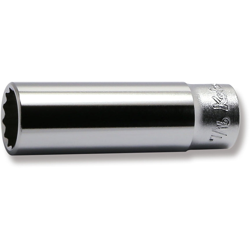 1/4 Sq. Dr. Socket  7/16 12 point Length 50mm