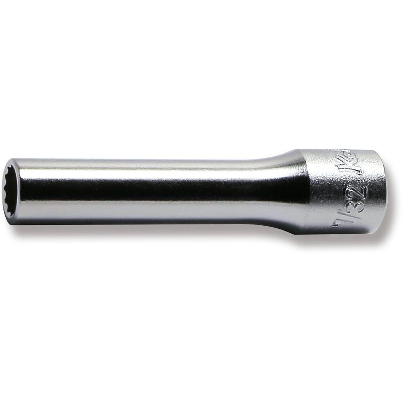 1/4 Sq. Dr. Socket  7/32 12 point Length 50mm