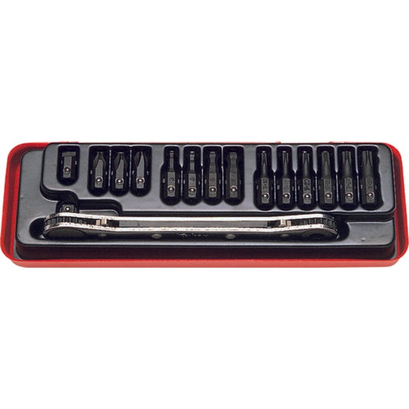15 Piece Bit Set w/ Wrench