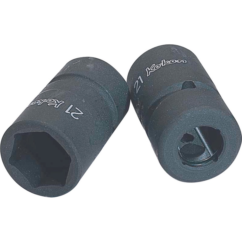 19mm 1/2 Sq. Dr. Impact 6-Point Sleeve Drive Socket