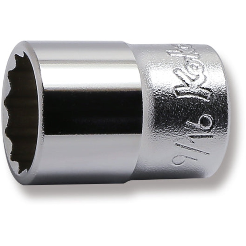 3/8 Sq. Dr. 12 Point SAE Chrome Socket in 9/16"