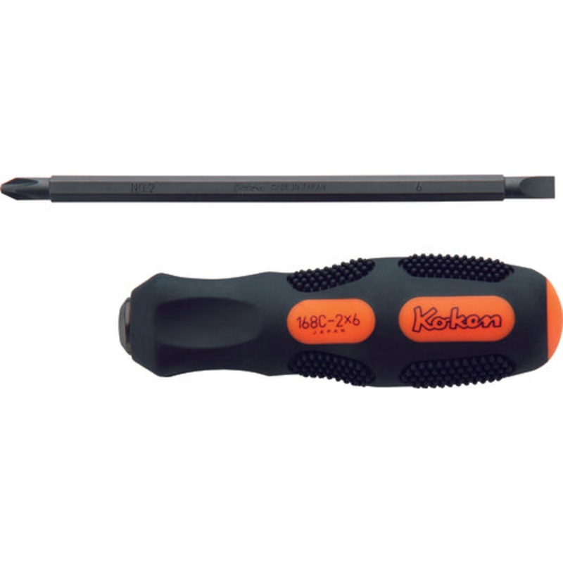 Interchangeable Screwdriver  PH2 x 6mm  Length 210mm