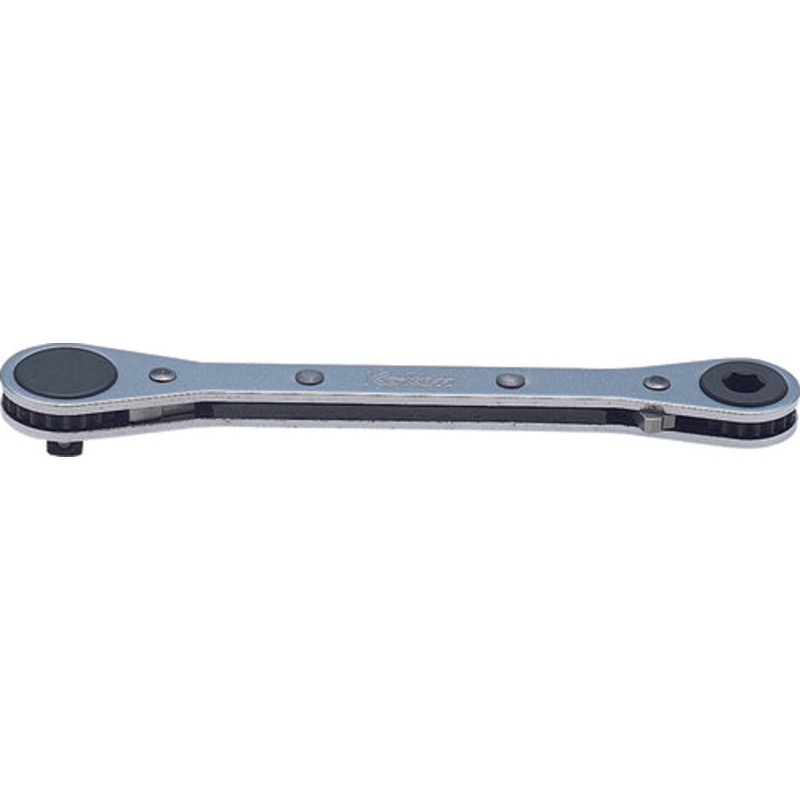 1/4" Square and Hex Dual Ratchet Handle - Length 141mm