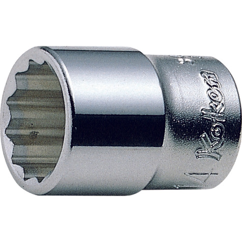 3/8 Sq. Dr. Socket  18mm 12 point Length 30mm