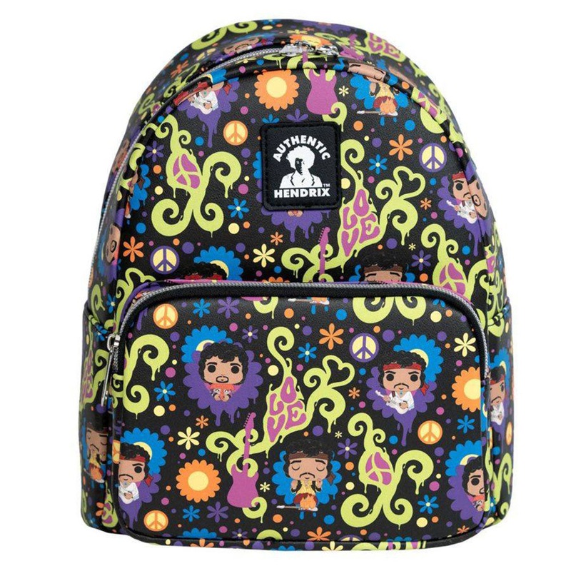Jimi Hendrix Love & Flowers Mini sac  dos