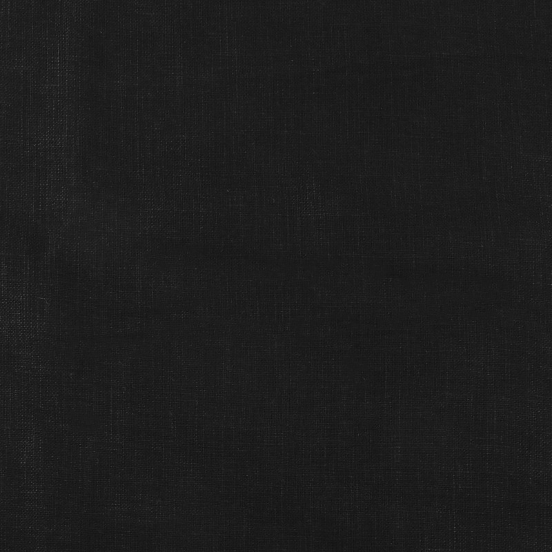 Solid Ramie - 006 - Black