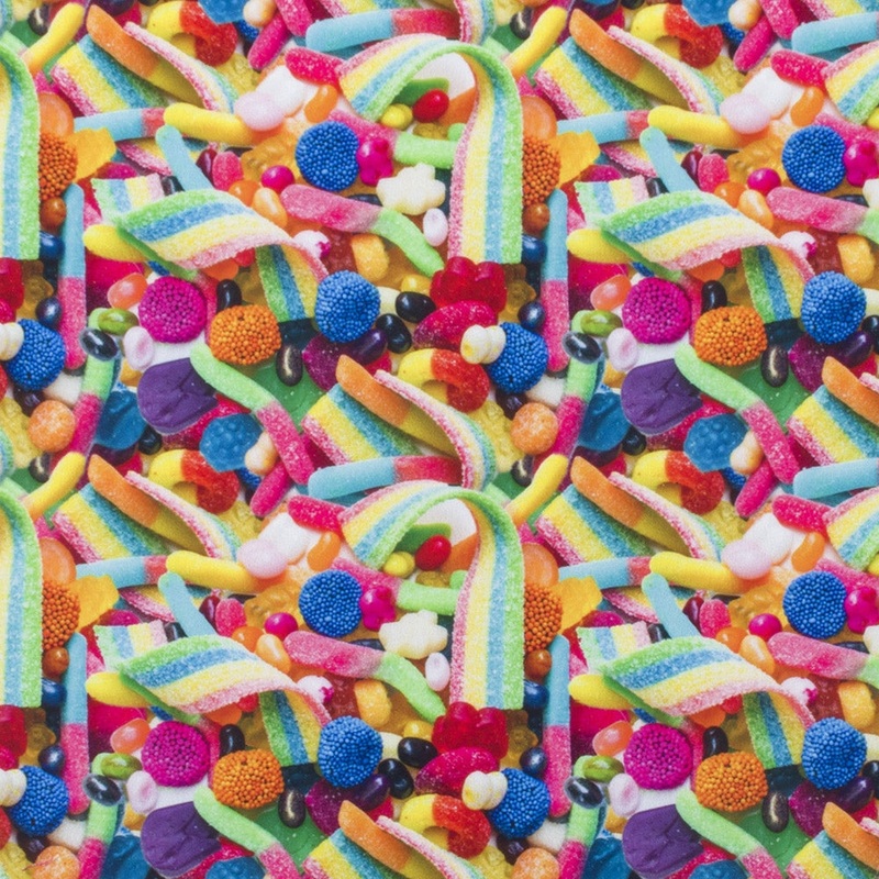 Stay dry digital printed PUL - Candy